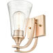 Natalie Indoor Wall Sconce Wall Light in Modern Gold